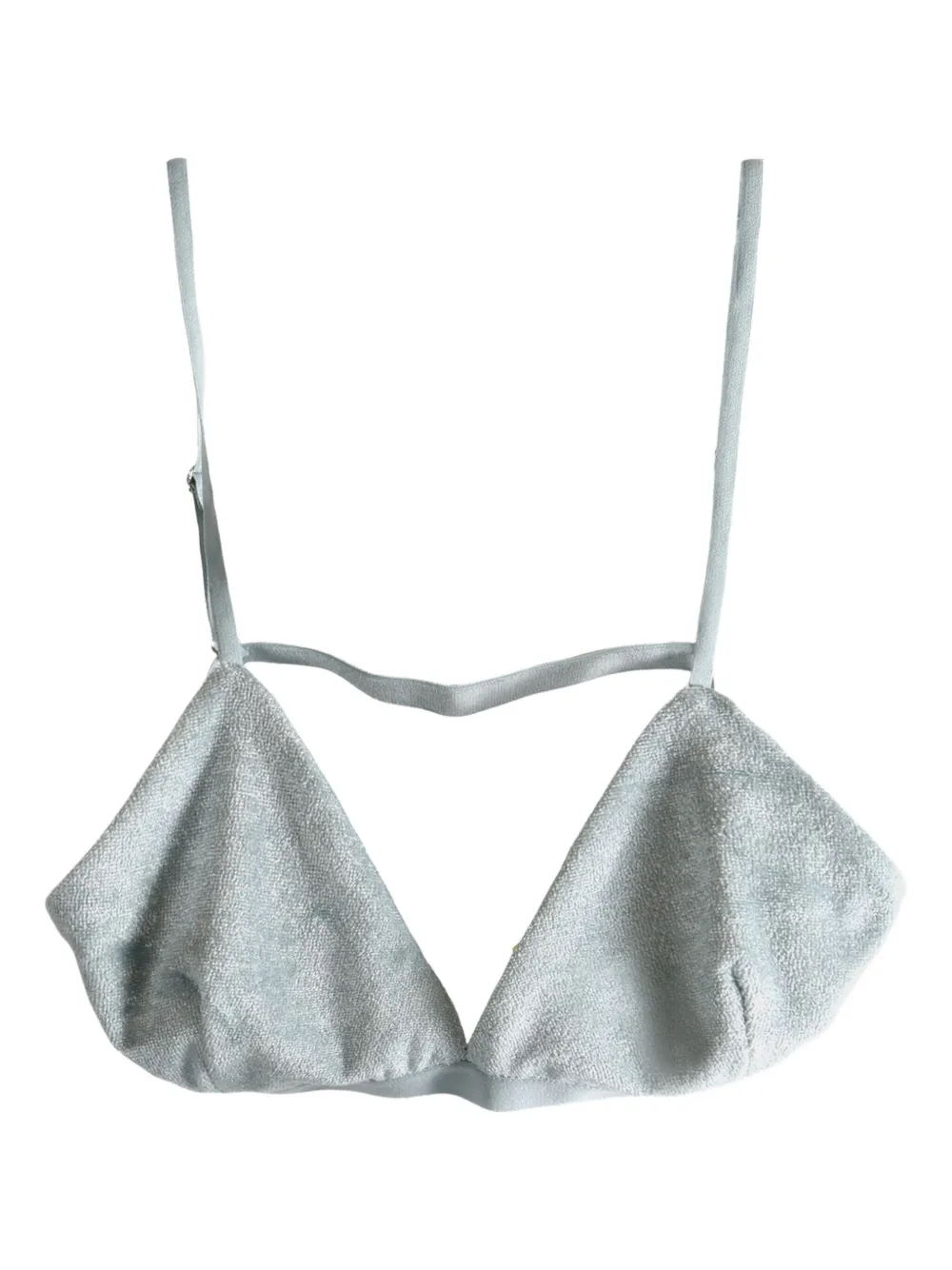 Baserange triangle bra | Grey | Image 1