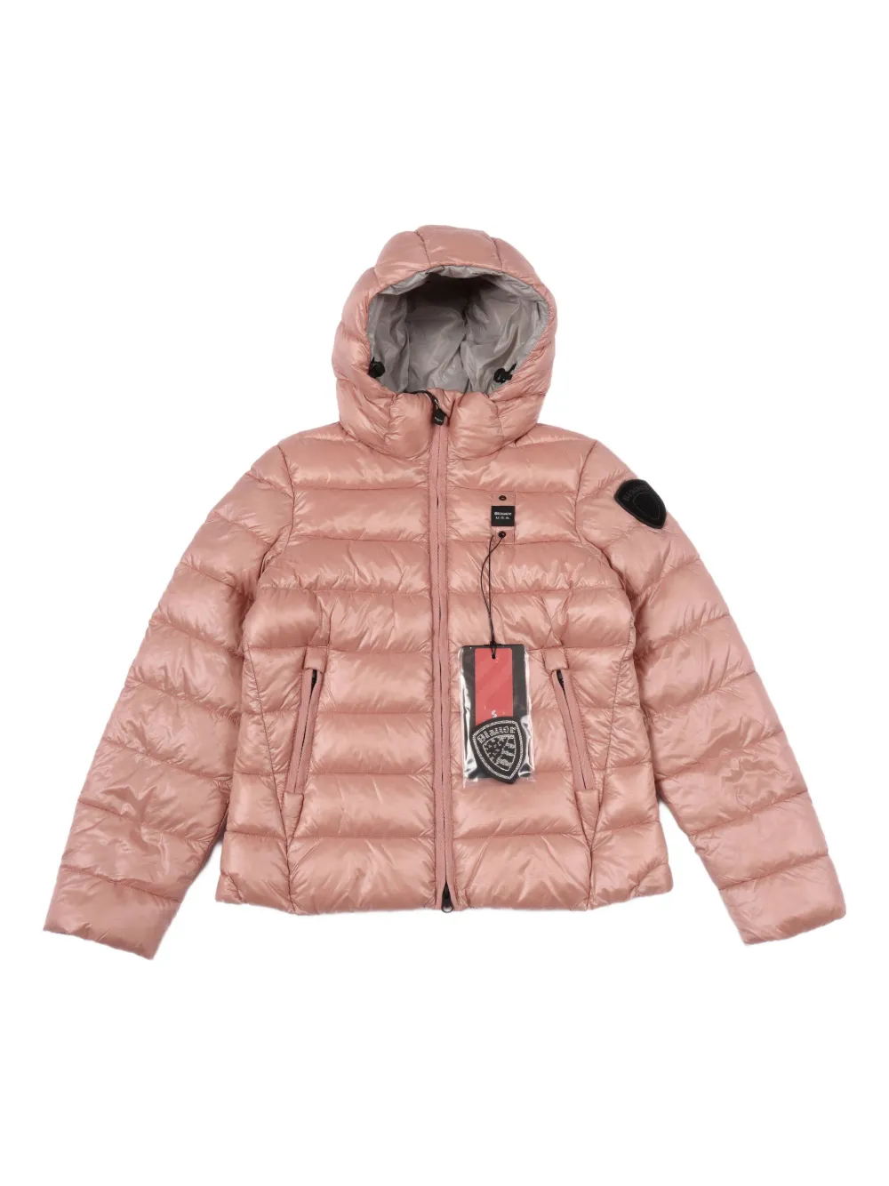 Blauer Caroll Hooded Padded Jacket In Pink