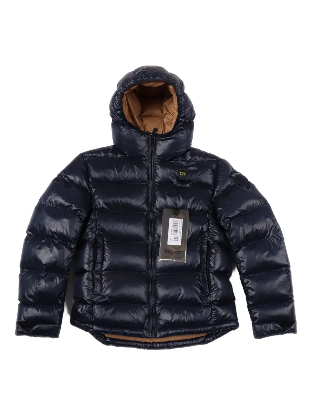 Blauer Ansel hooded padded jacket | Blue | Image 1
