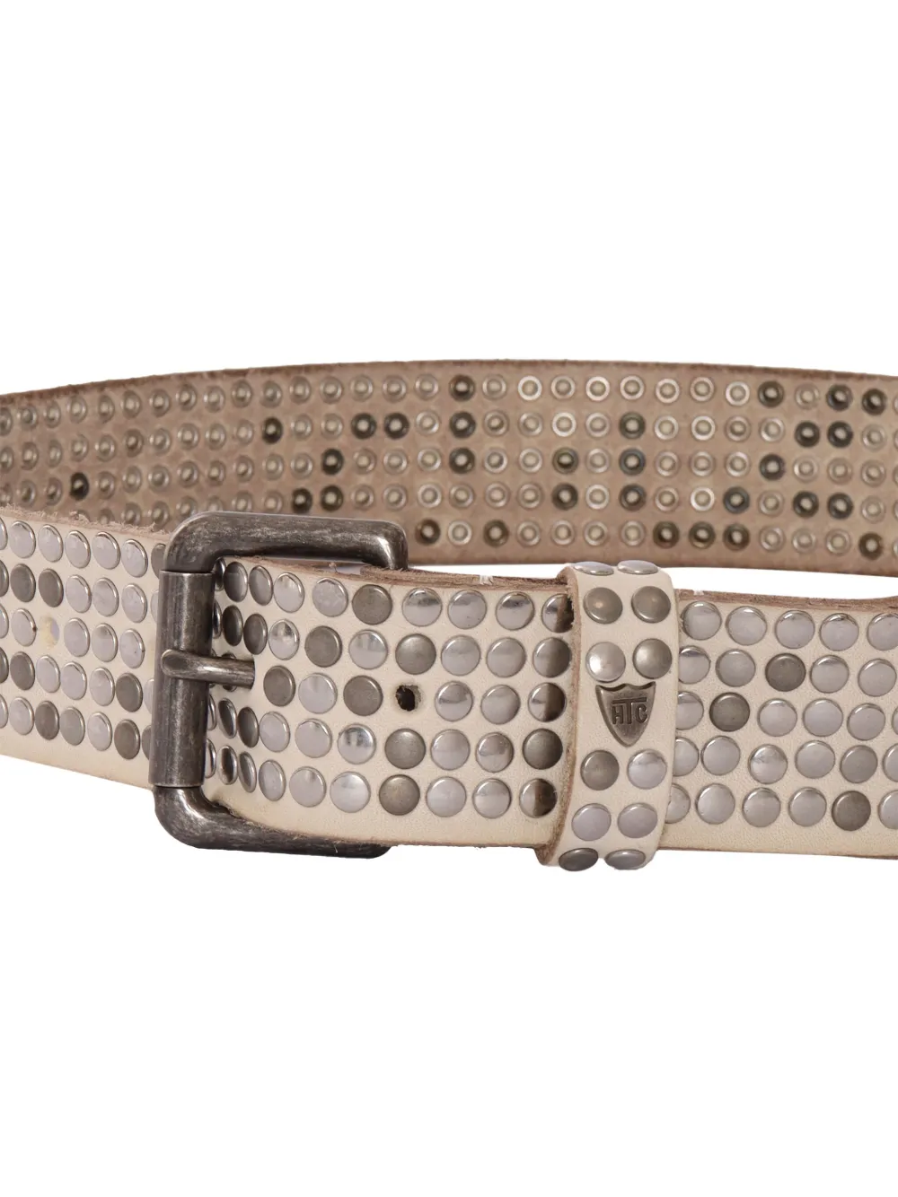 Htc Los Angeles Gespriem met studs - Beige
