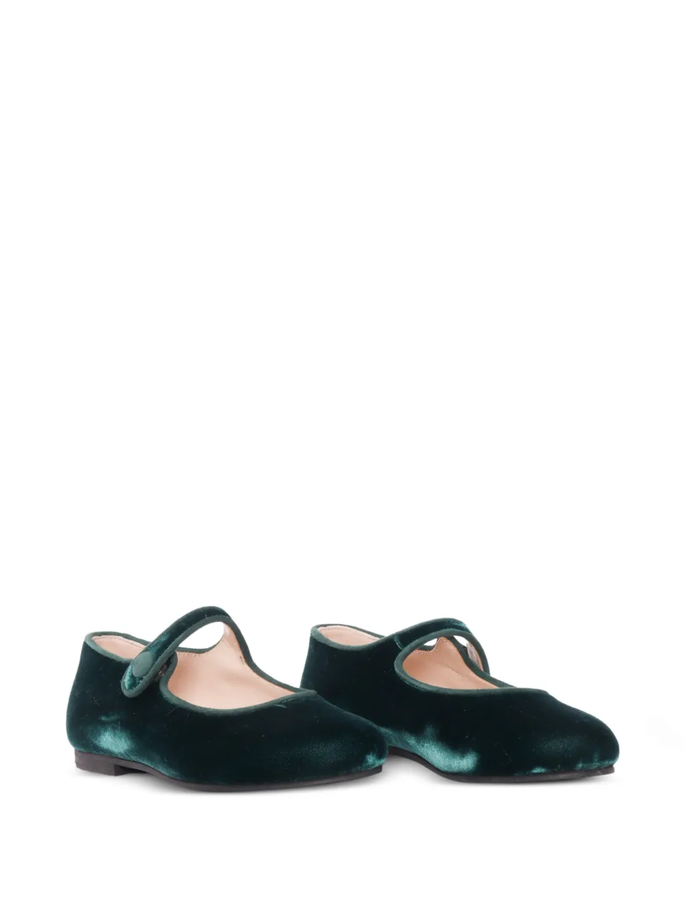 Il Gufo strap ballerinas - Verde
