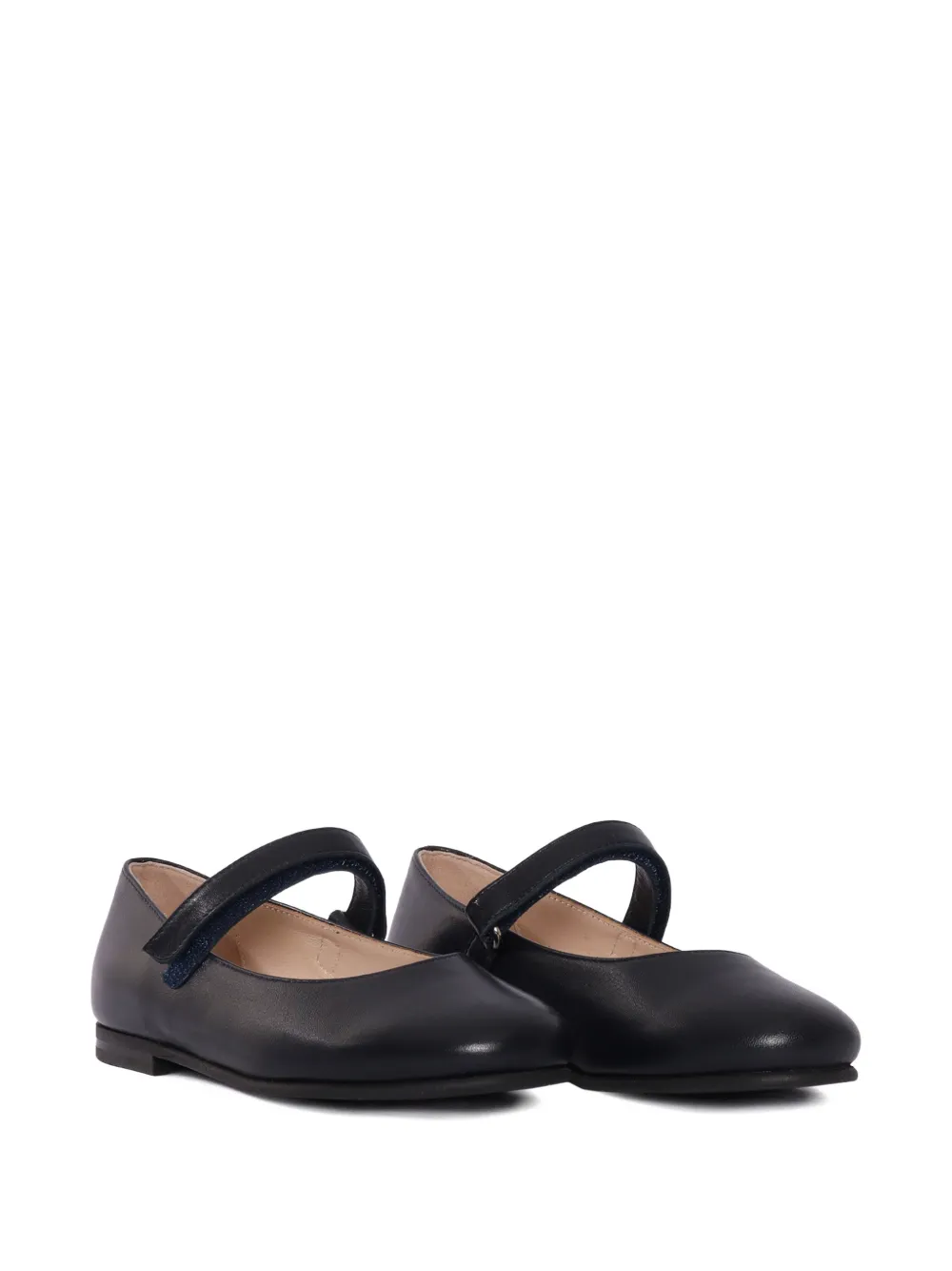 Il Gufo touch-strap ballet flats - Blu