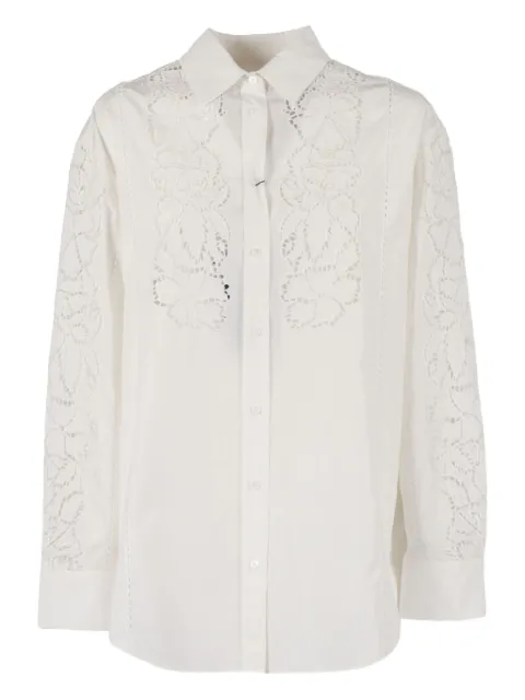 Weekend Max Mara Elmi floral lace shirt