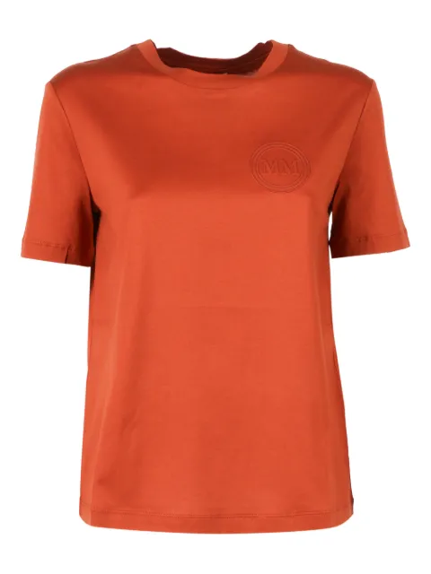 Max Mara playera con logo bordado