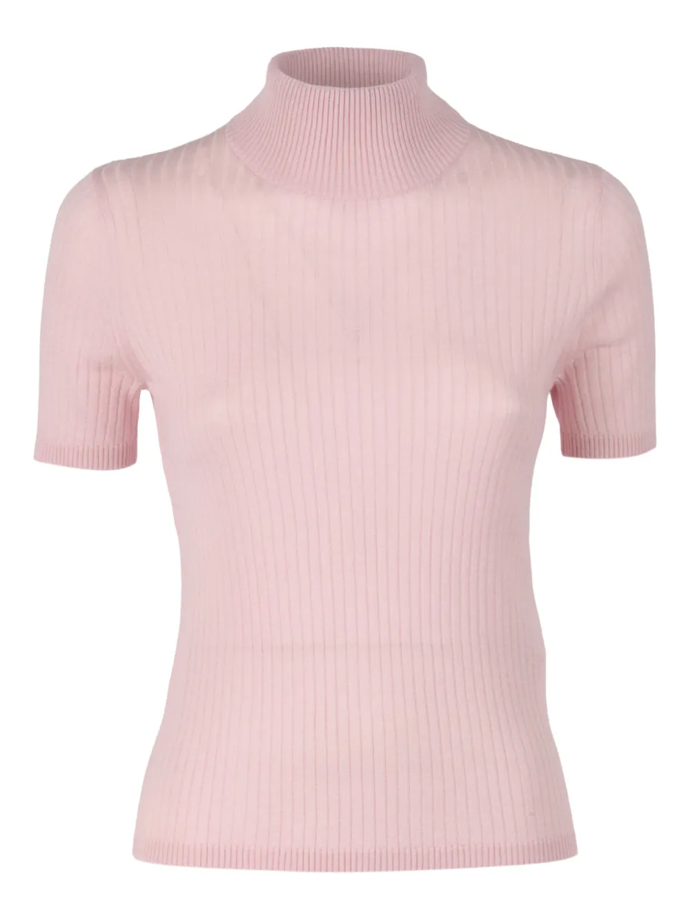 Max Mara ribbed roll-neck sweater - Rosa