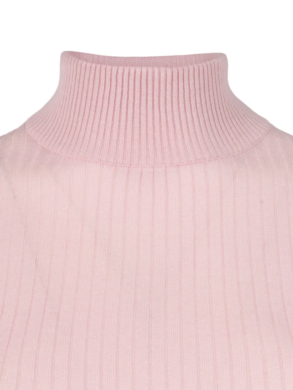 Max Mara ribbed roll-neck sweater Roze