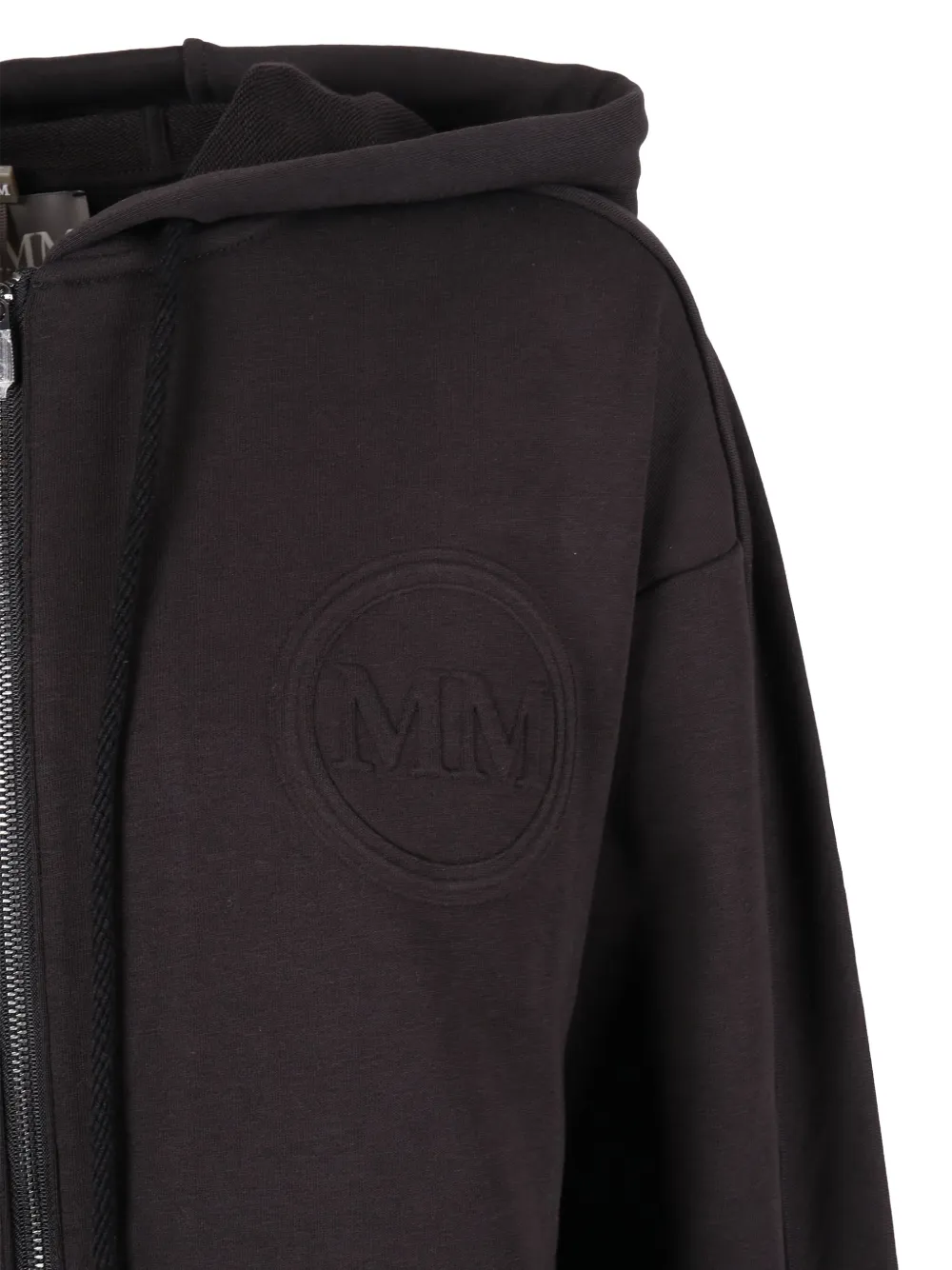 Max Mara Zip-up Hoodie In Brown
