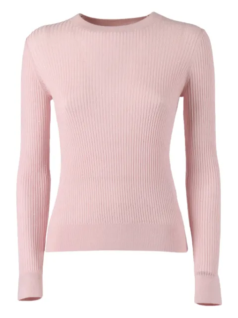 Max Mara suéter tejido de canalé Marabu