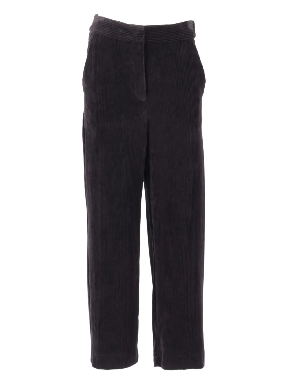 Max Mara Jersey Pocket Trousers In Black
