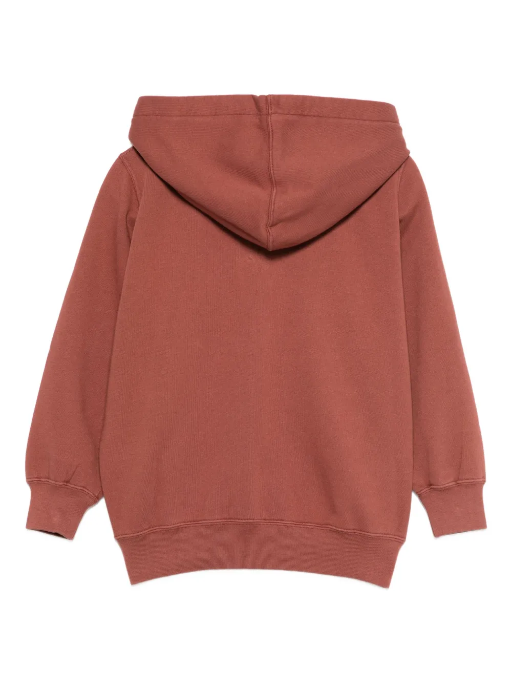 Rick Owens Zip-up Cotton Hoodie In Pink