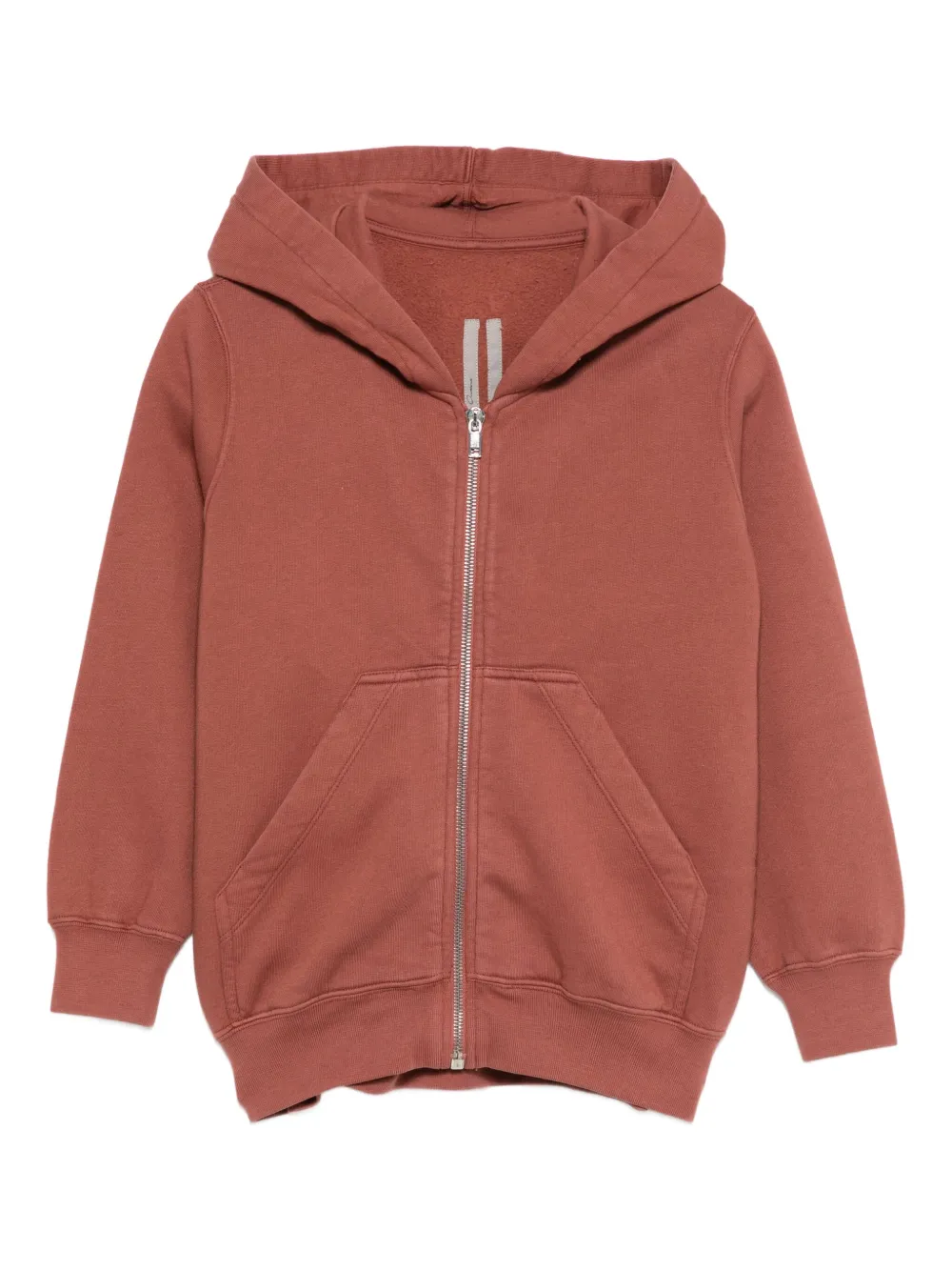 Rick Owens Kids Moletom de algodão com capuz | Vermelho | Image 1