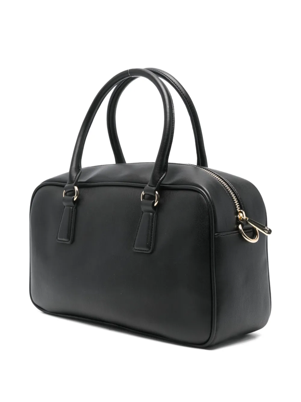 Armani Exchange logo-embossed tote bag - Zwart