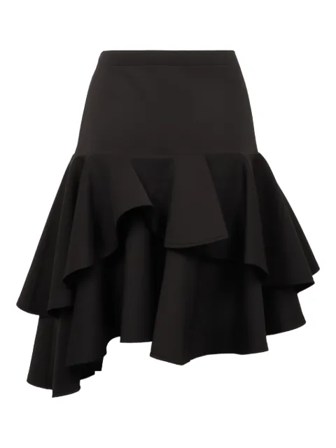 DES PHEMMES ruffled skirt