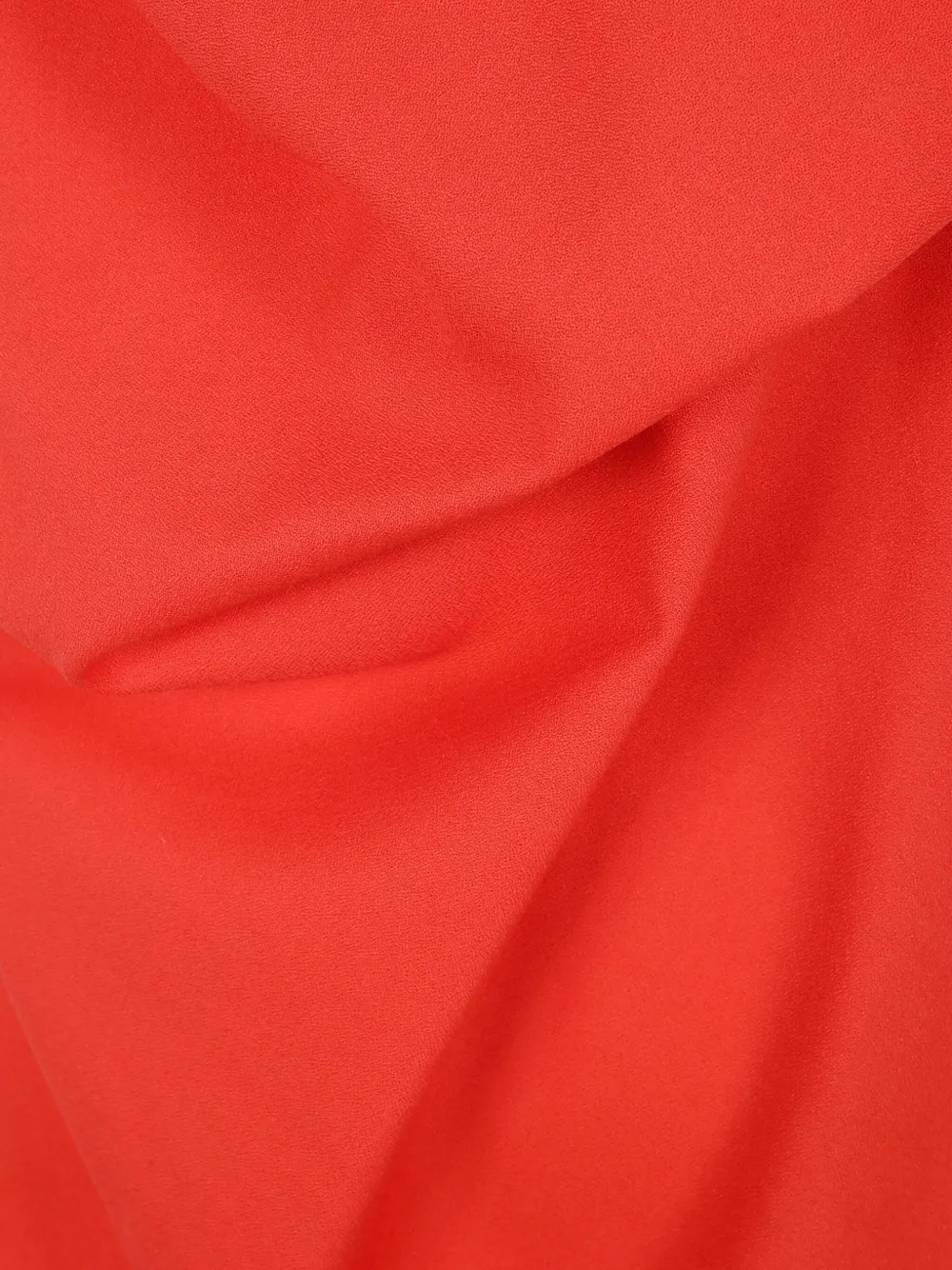 Issey Miyake Uni-form Wool Asymmetric-design Midi Dress In Red