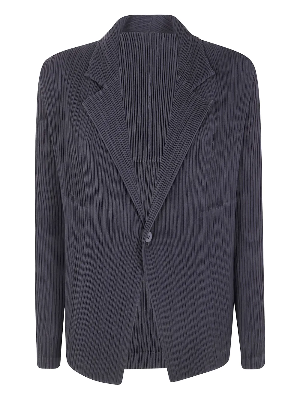 Issey Miyake Hatching Pleats pleated jacket | Black | Image 1