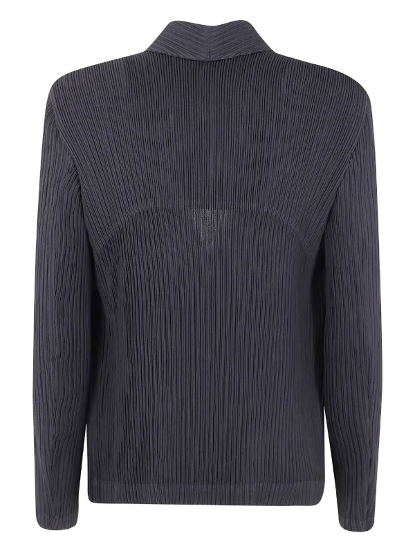 イッセイミヤケHATCHING PLEATS ジャケット　ブラック HATCHING PLEATS – ISSEY MIYAKE ONLINE STORE