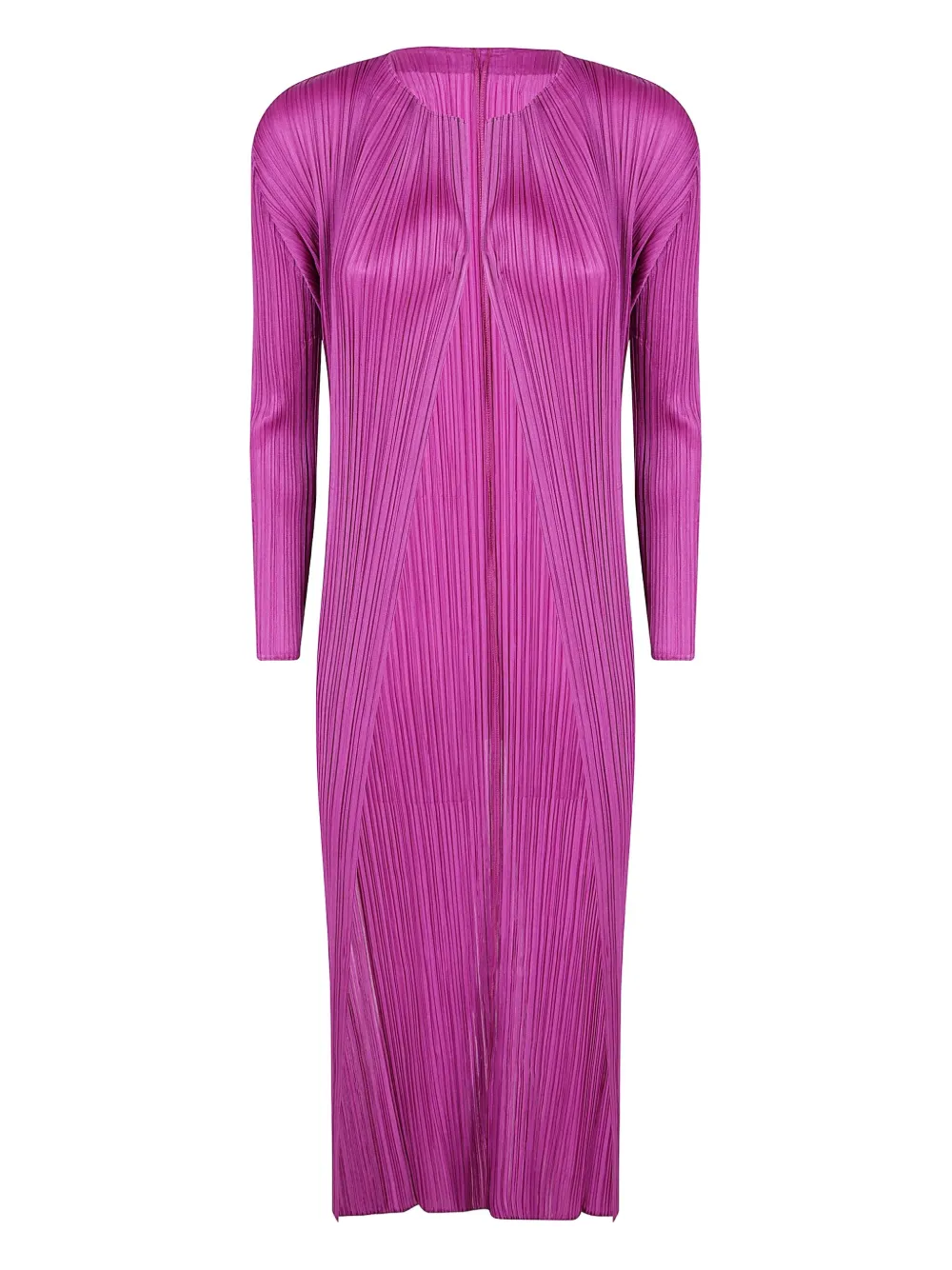 Pleats Please Issey Miyake abrigo con pliegues | rosado | Image 1