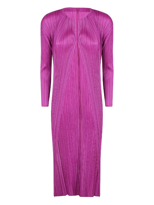 Pleats Please Issey Miyake プリーツ コート | ピンク | FARFETCH JP