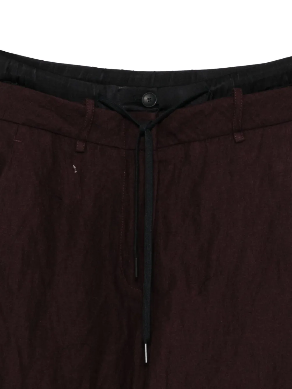 Layered Drawstring Trousers