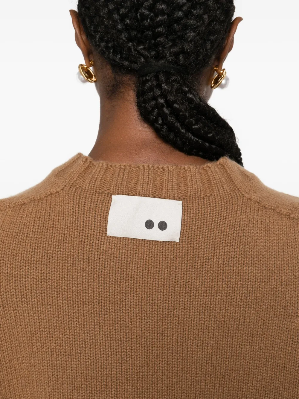 The M Leti Jumper In Brown
