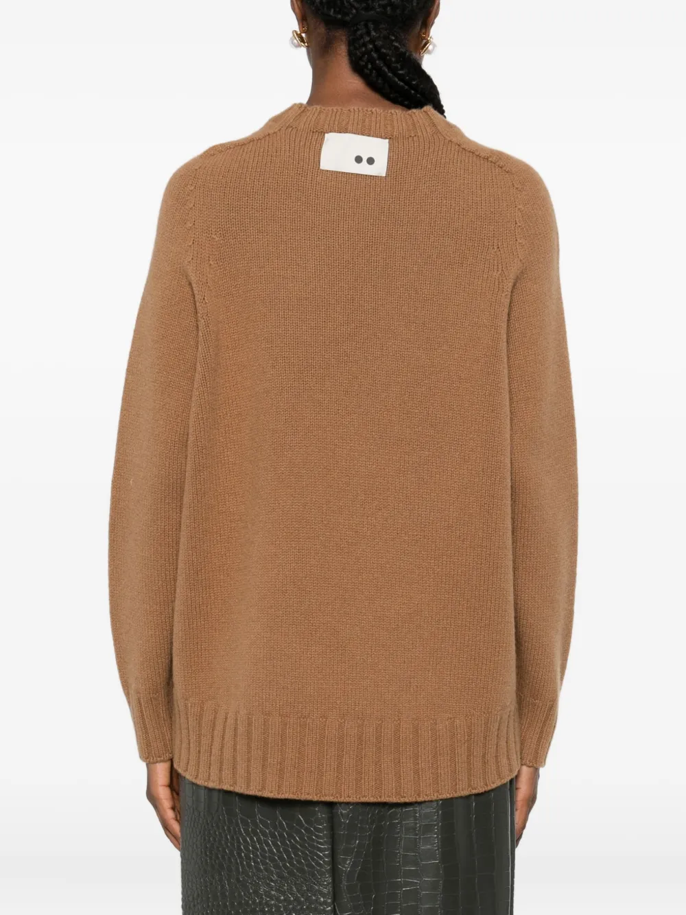 The M Leti Jumper In Brown