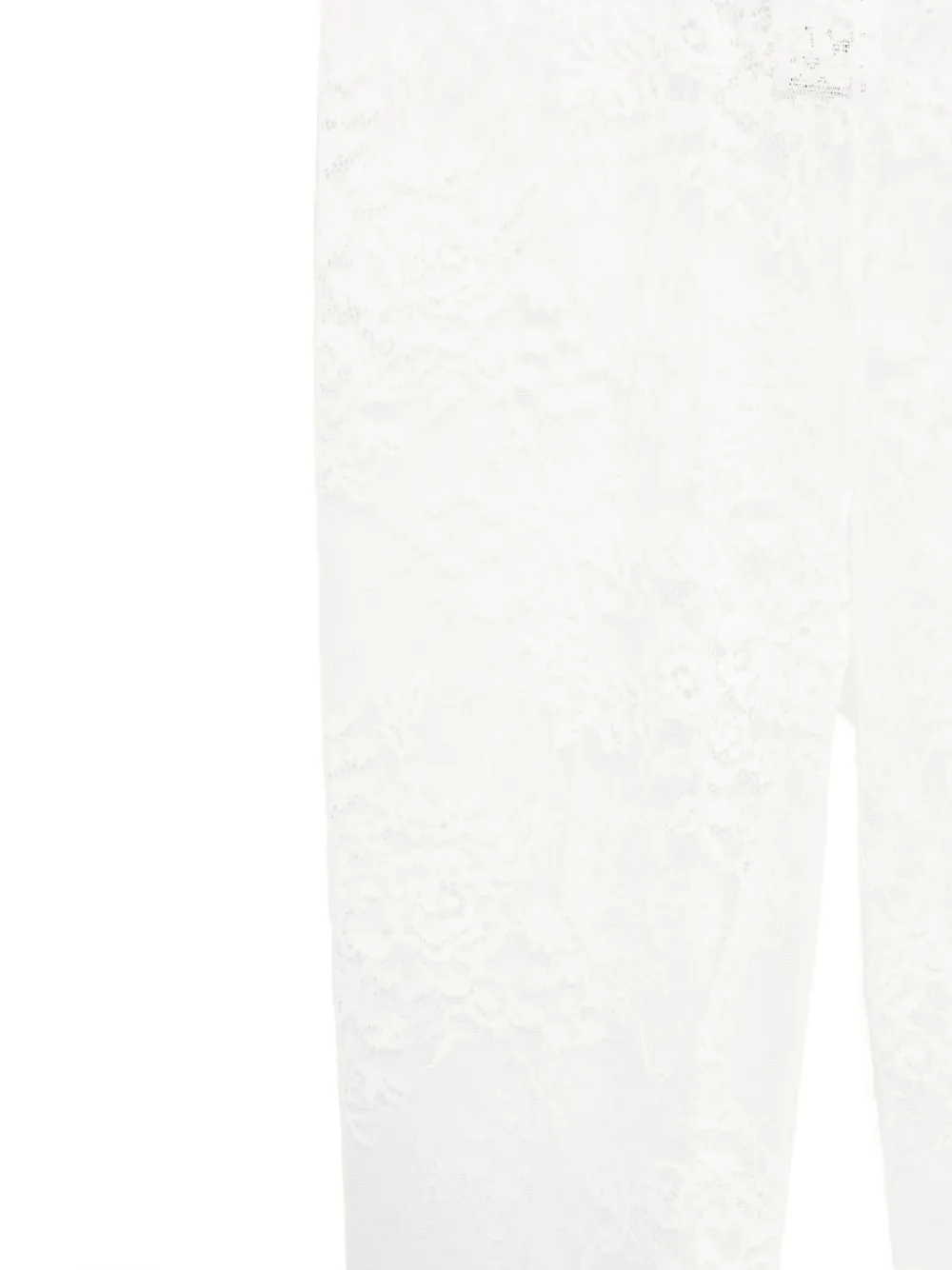 Giuseppe Di Morabito Lace Stockings In White