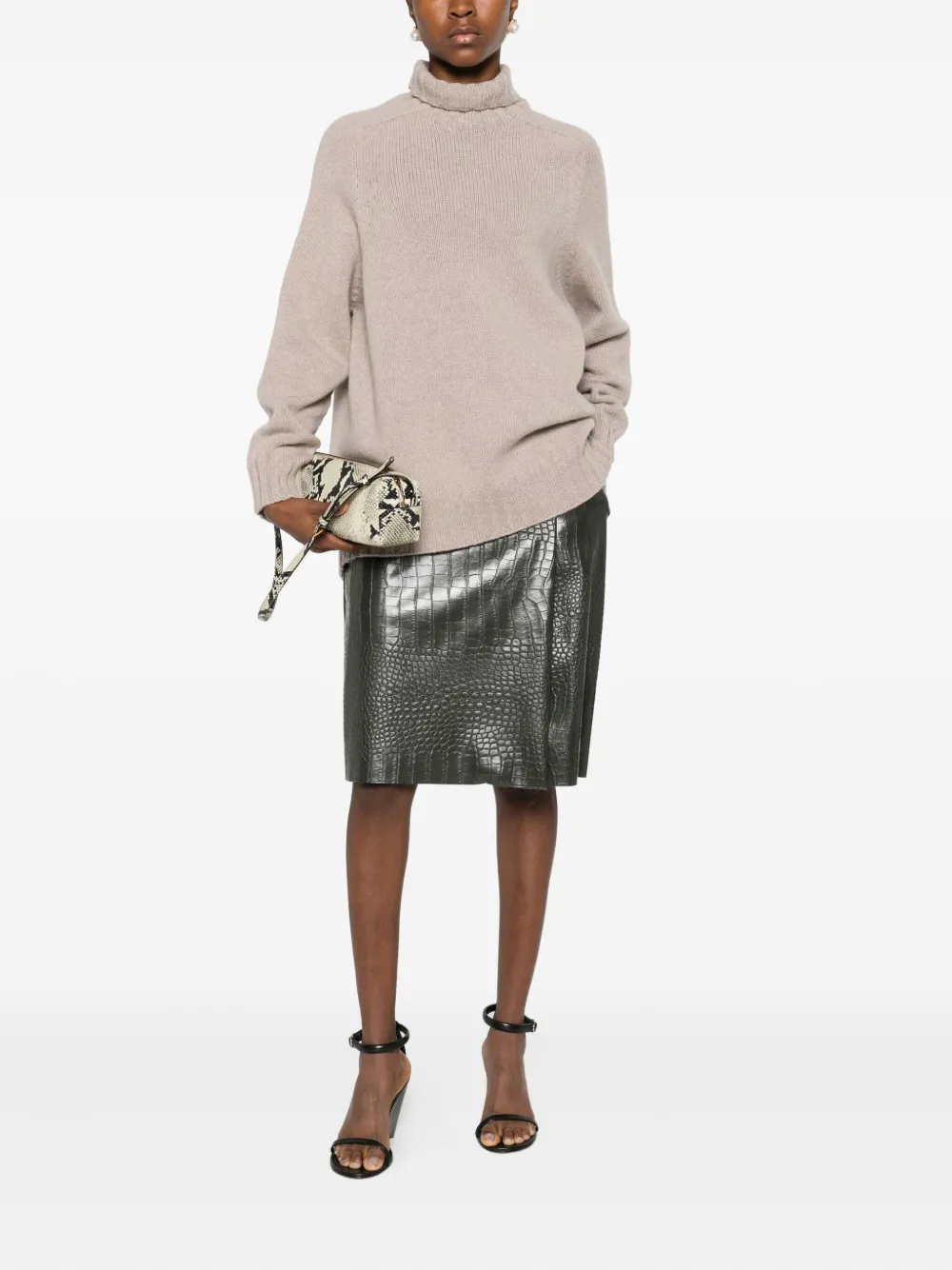 The M Luke Jumper In Brown