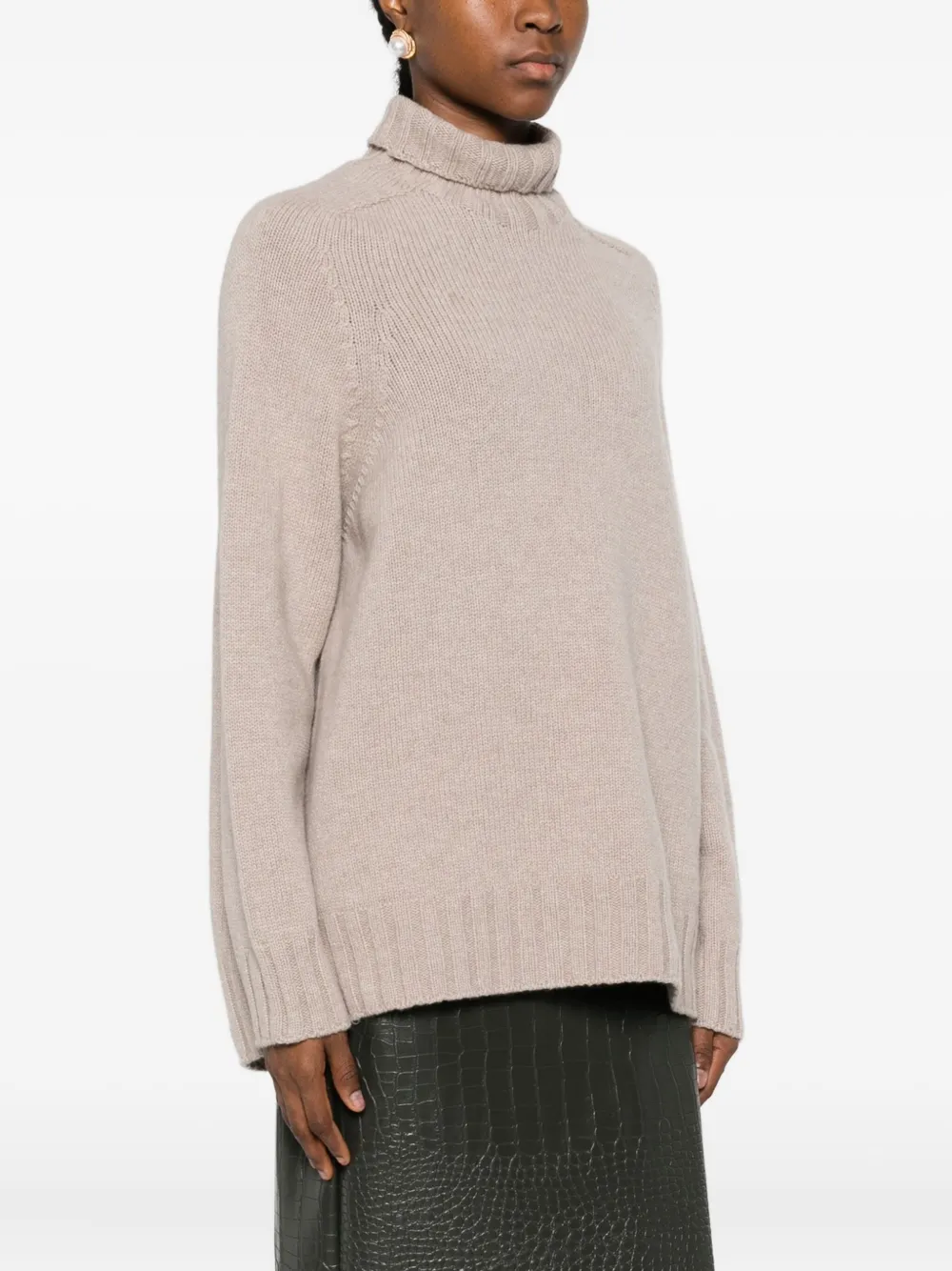 The M Luke Jumper In Brown