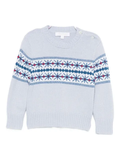 Mariella Ferrari intarsia-knit sweater 
