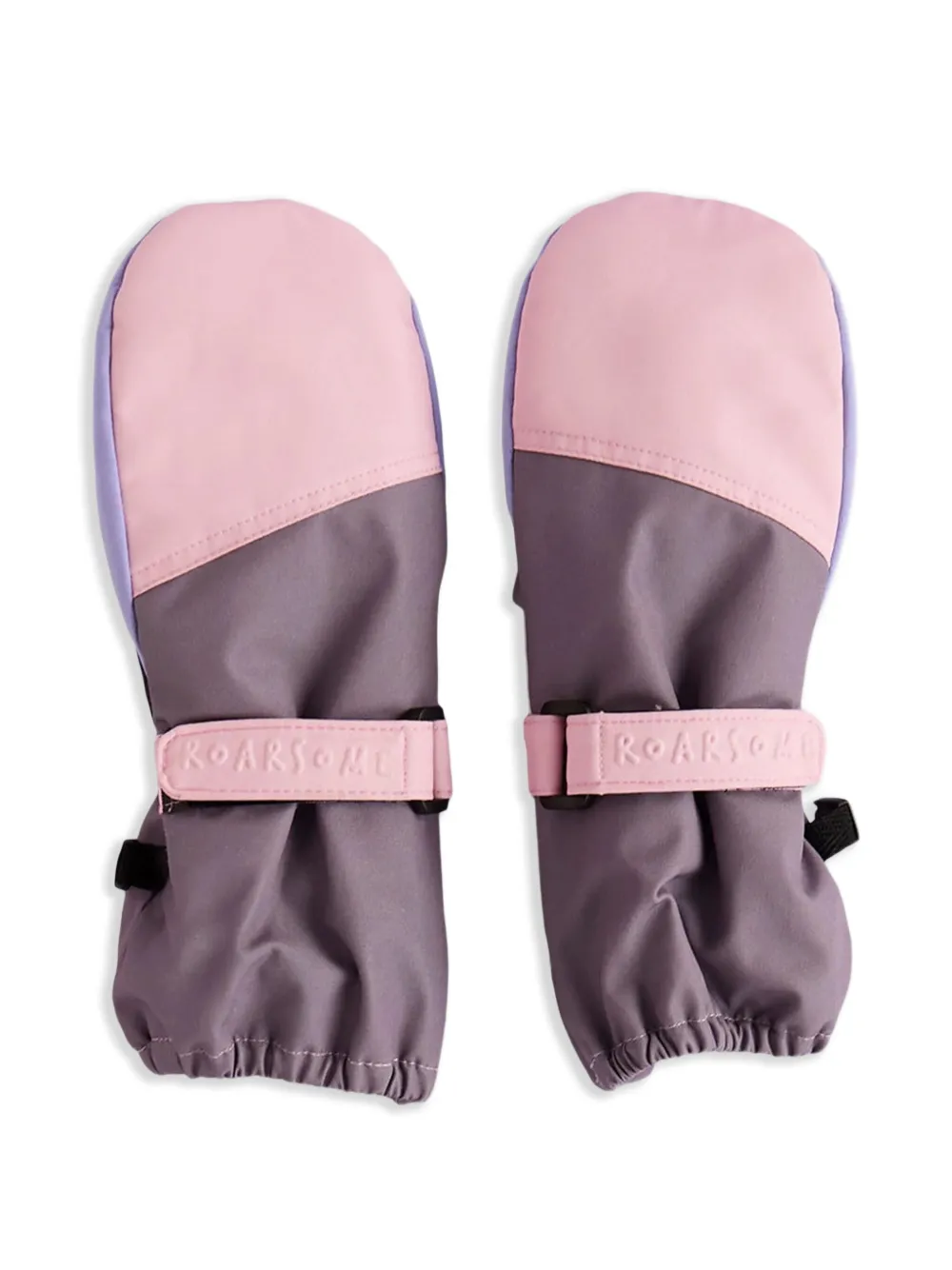Roarsome guantes para nieve con tira | gris | Image 1
