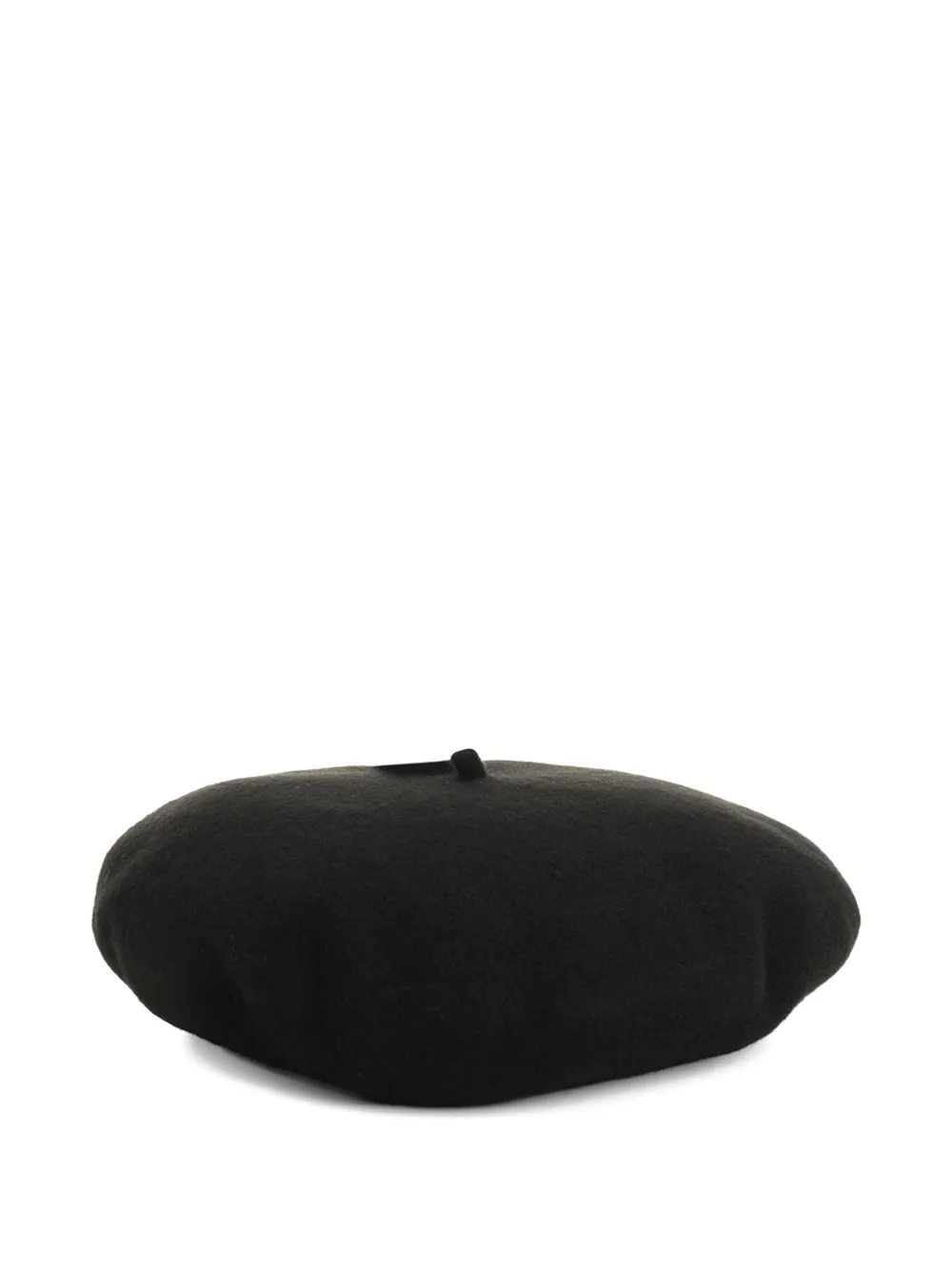 New Era Logo-embroidered Beret In Black