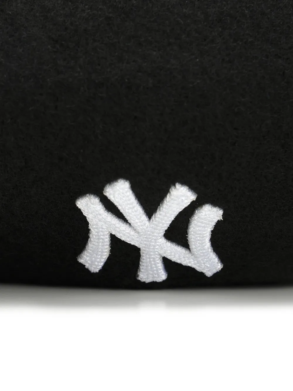 New Era Logo-embroidered Beret In Black