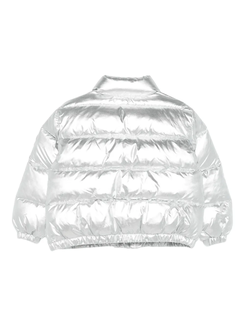 Save The Duck Kids metallic-finish quilted jacket | Girls Padded Jackets | Image 2