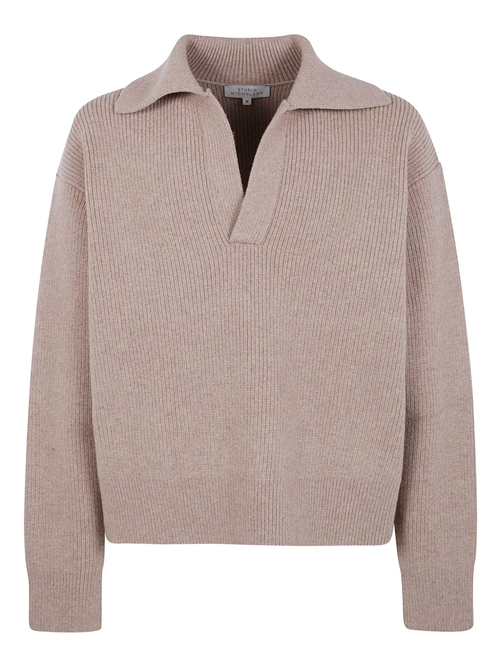 Studio Nicholson Nash collared sweater | Neutrals | Image 1