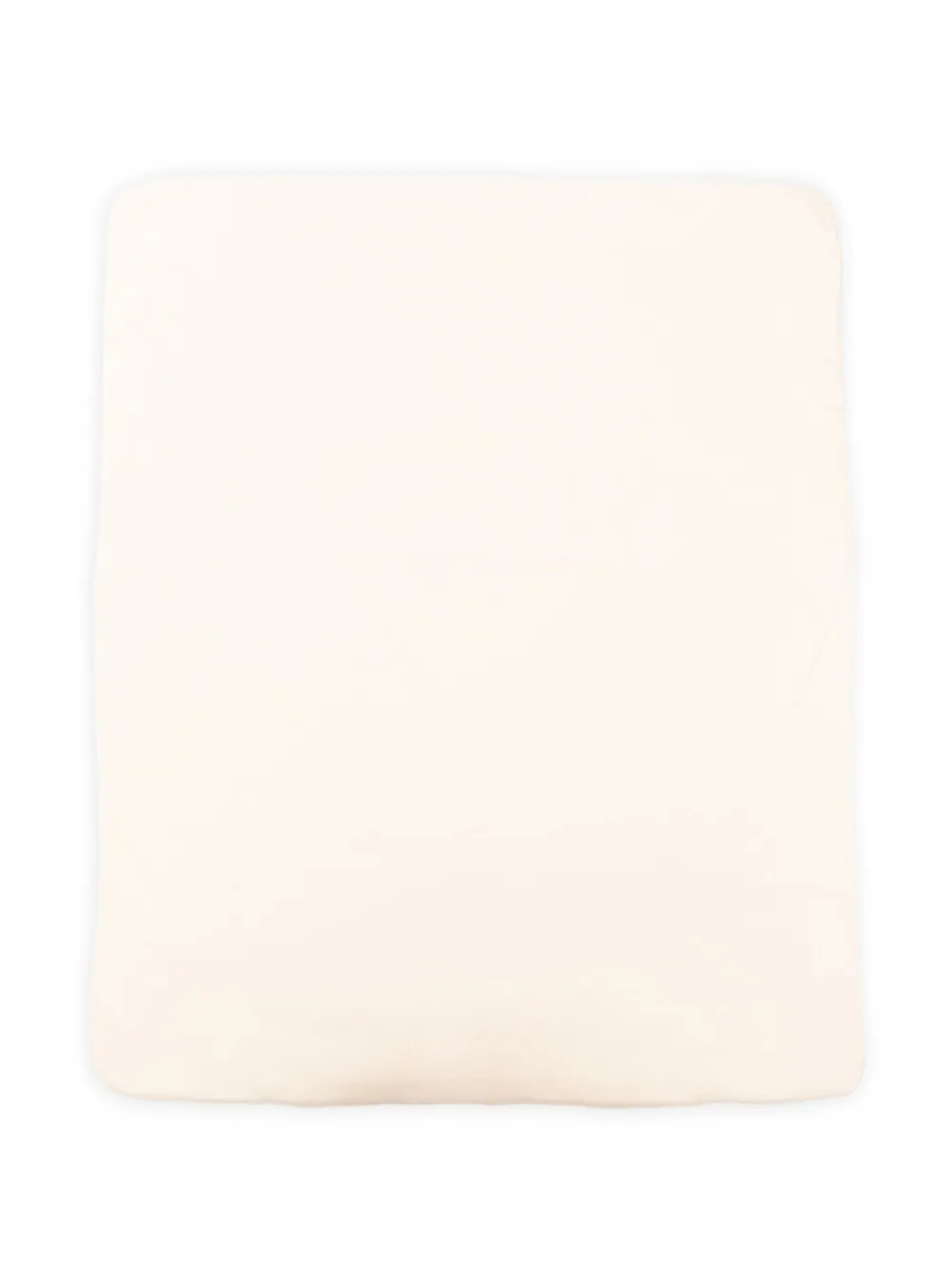 Emporio Armani Kids rabbit-print Blanket - Toni neutri