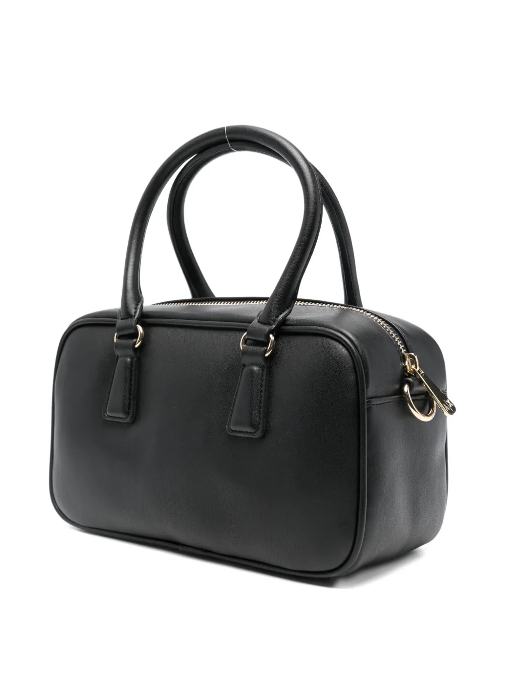 Armani Exchange logo-embossed tote bag - Zwart