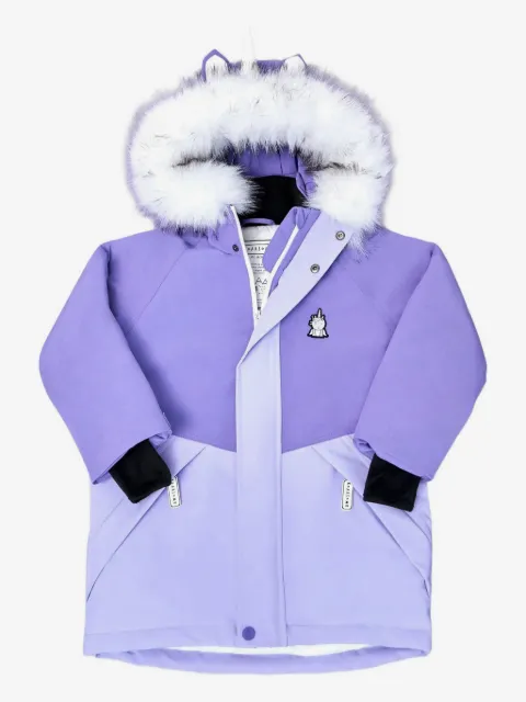 Roarsome 人造皮草连帽滑雪夹克