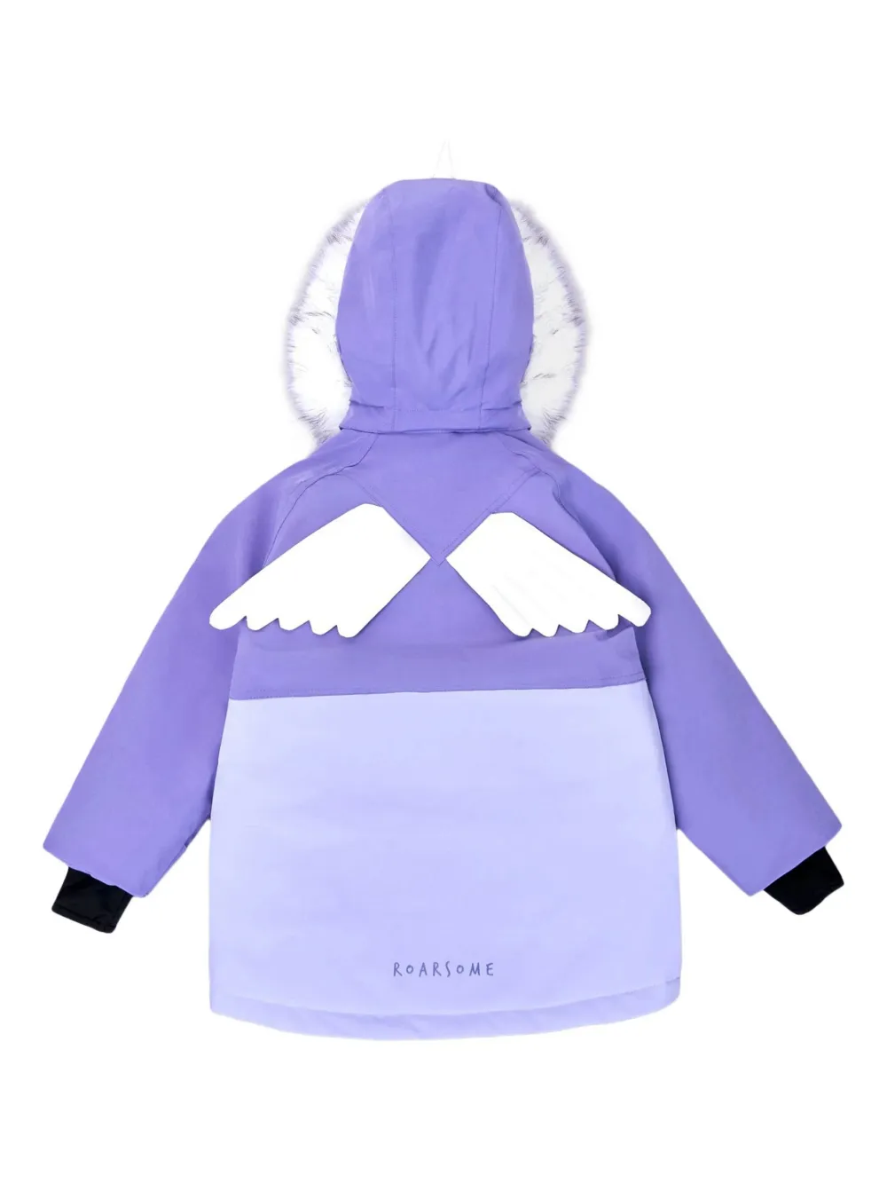 Roarsome chamarra de nieve de pelo artificial con capucha | chamarras de pelo artificial | Image 2