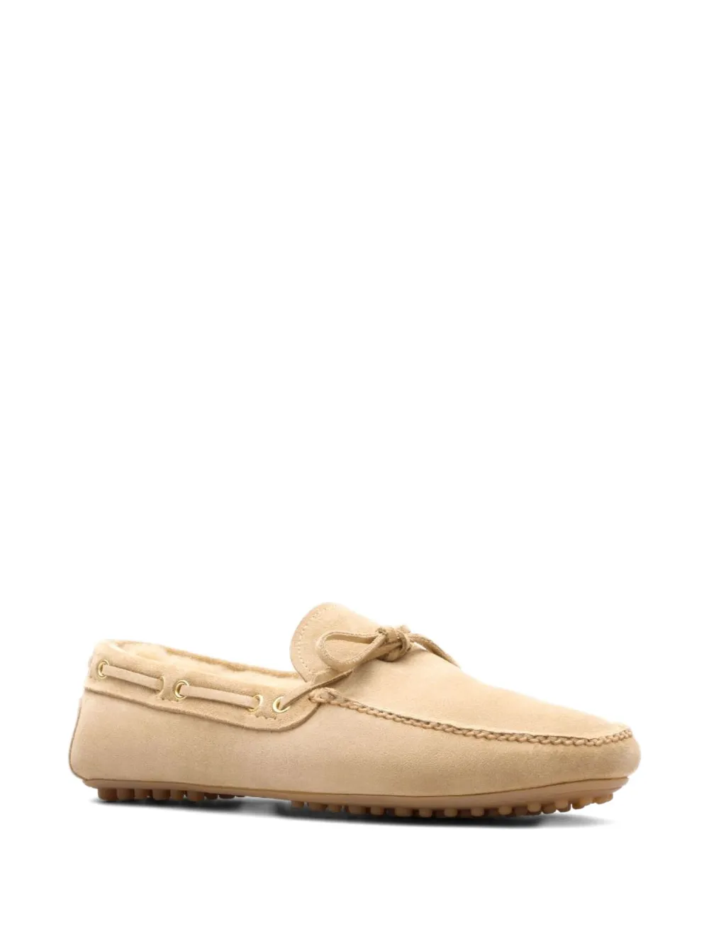 Car Shoe bow-detailing suede loafers | Image 2