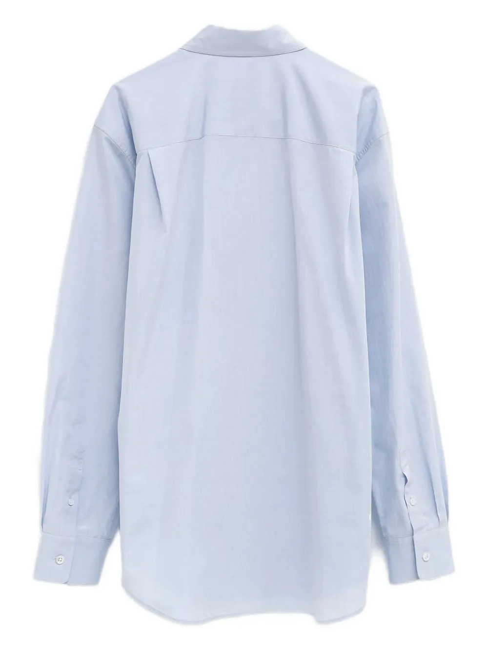 The Row long-sleeve cotton shirt - Blauw