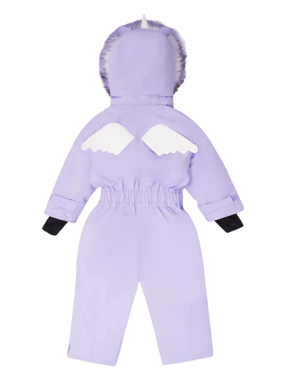 Roarsome Sneeuwpak met capuchon van imitatiebont Paars