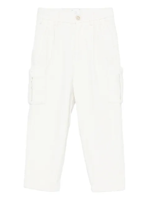 Eleventy Kids pleat-detail cargo trousers