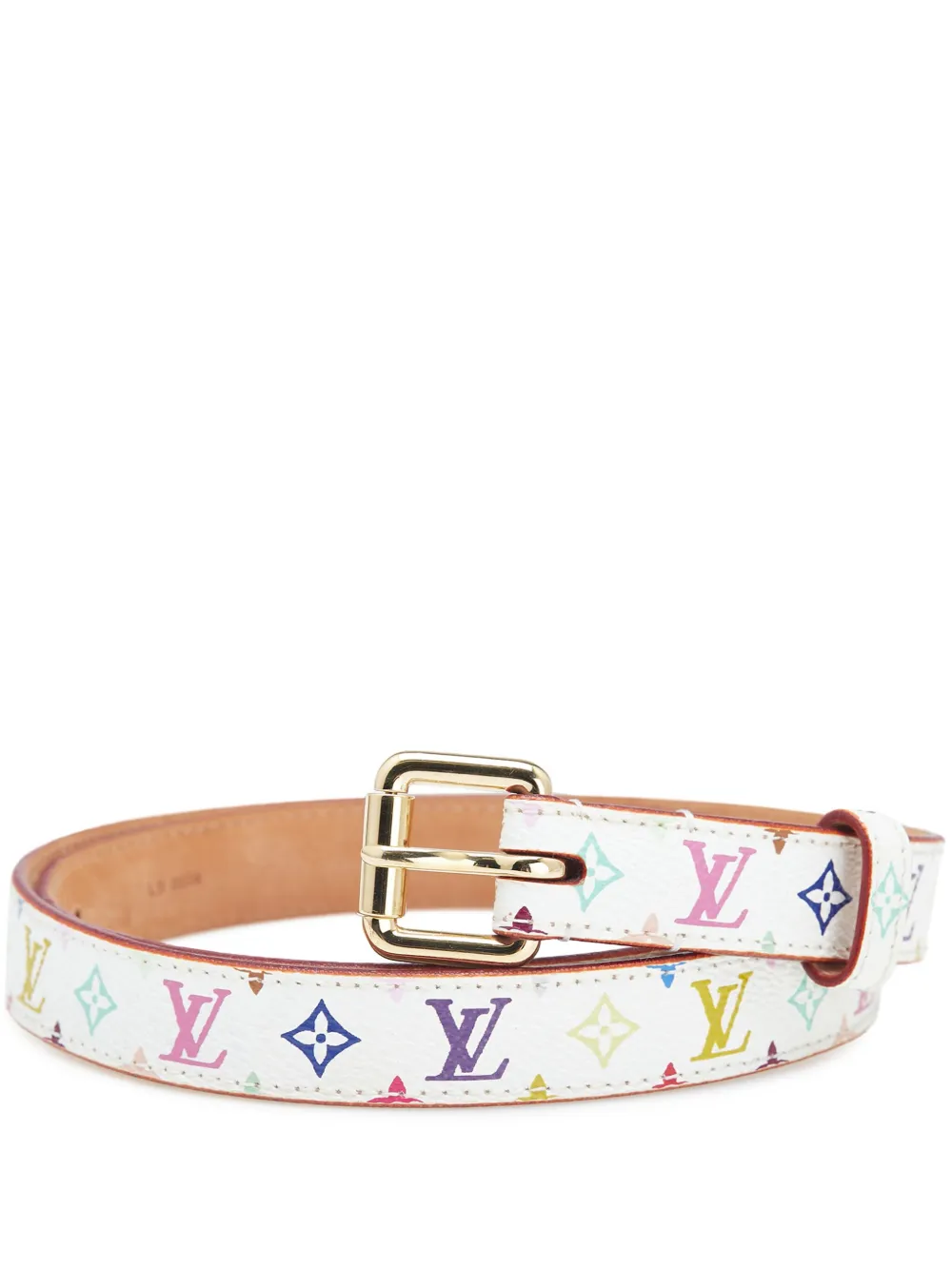 Louis Vuitton Pre-Owned 2004 Monogram Multicolore Ceinture belt - Louis Vuitton Pre-Owned 2004 Monogram Multicolore Ceinture belt -