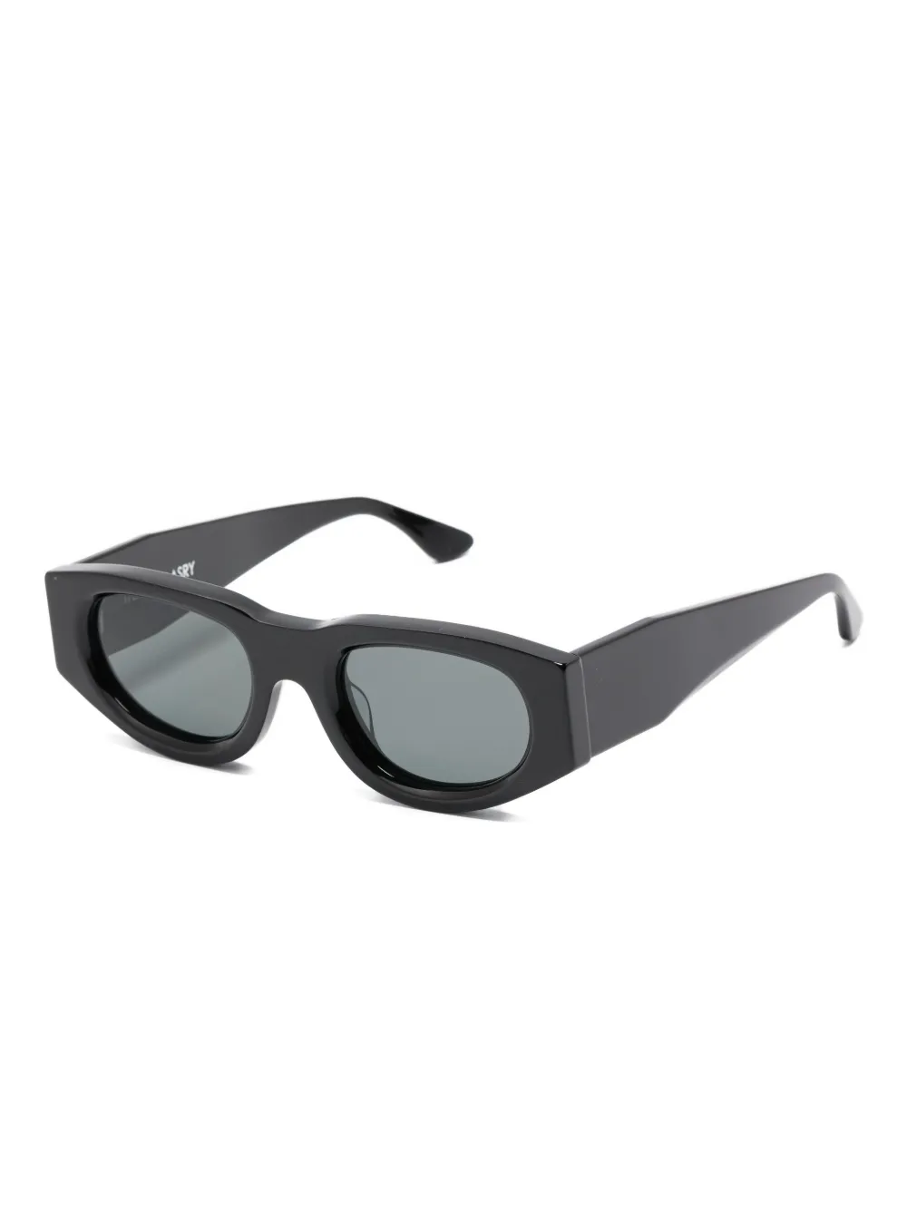 Thierry Lasry Dopamy geometric-frame sunglasses - 101 BLACK