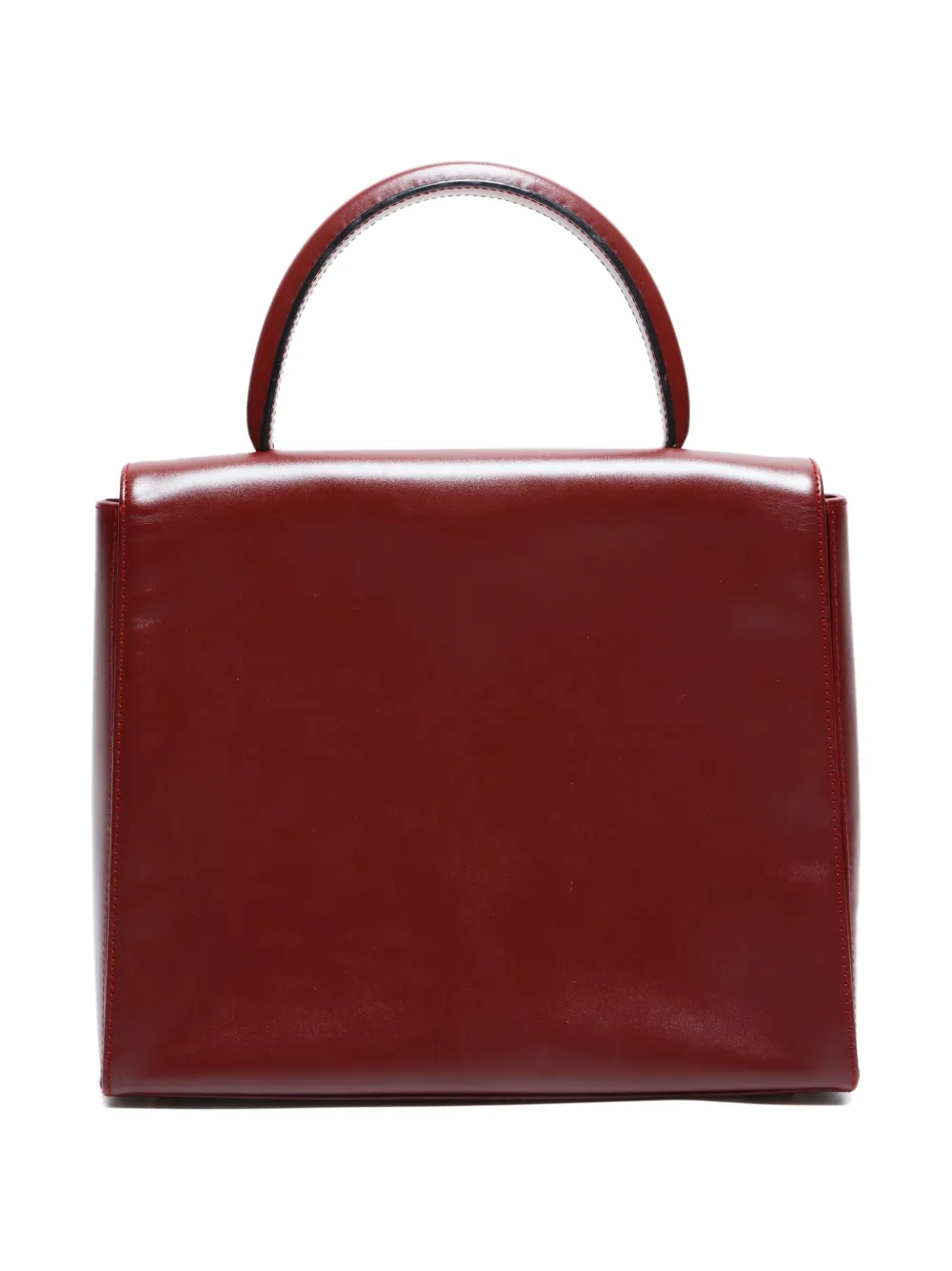 Pre-owned Cartier 1990-2000s Must De Tote Bag In Red
