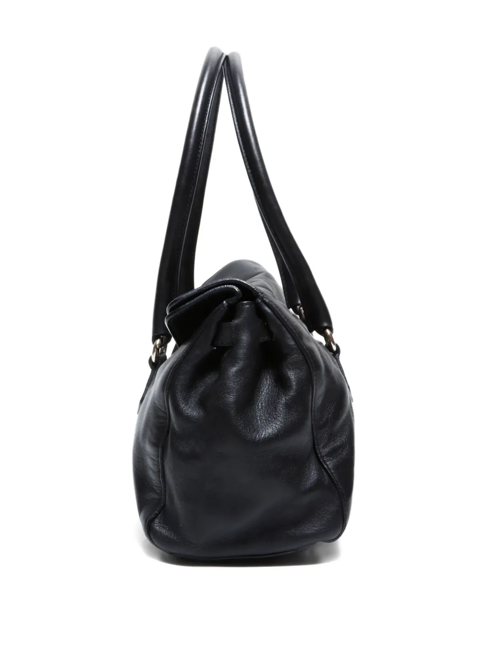 Pre-owned Prada 2000-2020s Easy Top-handle Shoulder Bag In Black