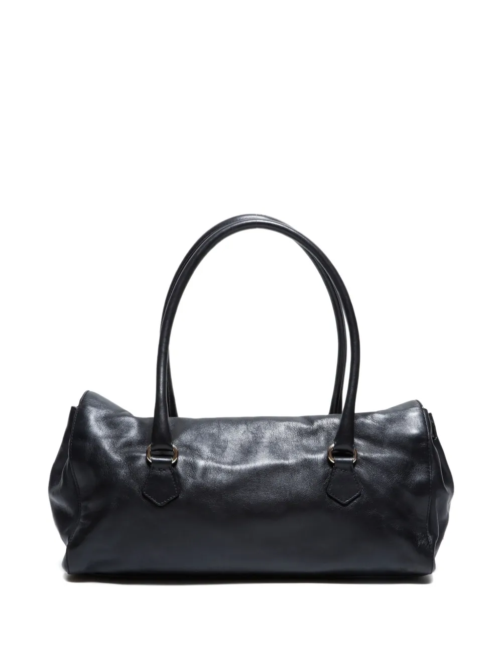 Pre-owned Prada 2000-2020s Easy Top-handle Shoulder Bag In Black