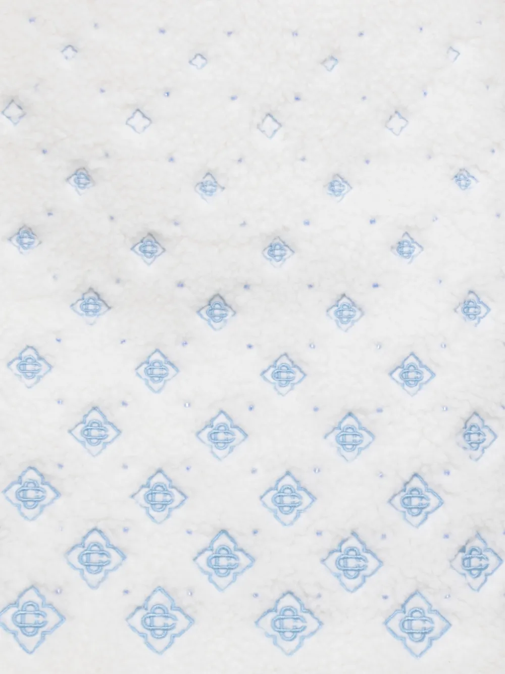 Casablanca Midi Length Skirt Logo Pattern In White