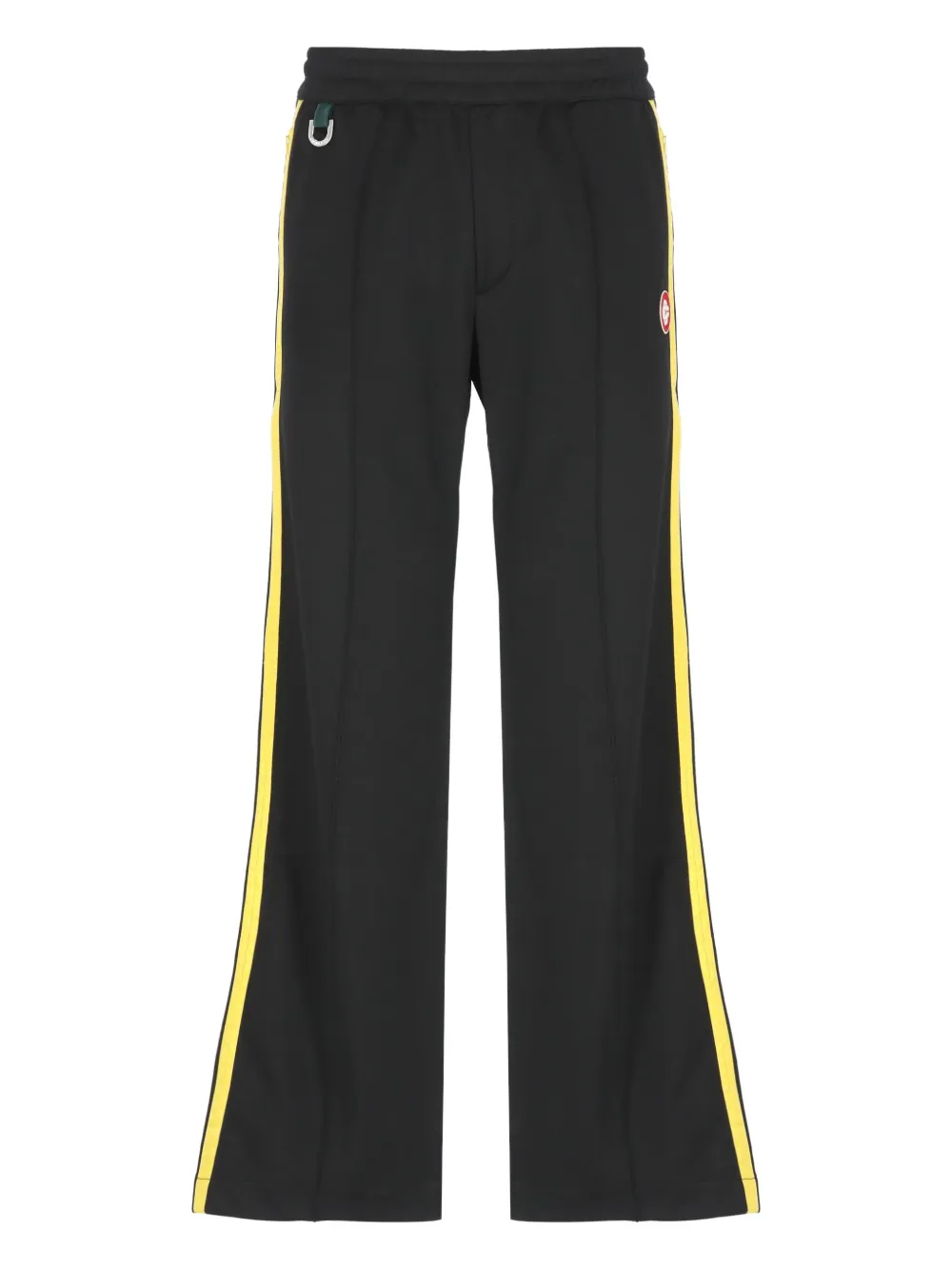 Casablanca stripe patch-logo track pants | negro | Image 1