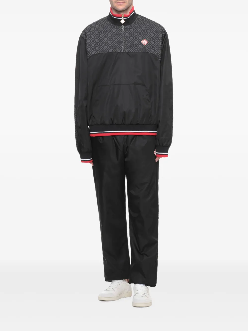 Casablanca monogram half-zip sweater | Sweatshirts | Image 2